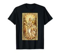 Vitrail Artémis Grèce Antique déesse Grecque T-Shirt