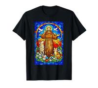 Vitrail Croix Franciscaine de Saint François d'Assise T-Shirt