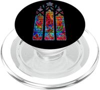 Vitrail de la cathédrale Nationale de Washington PopSockets PopGrip pour MagSafe