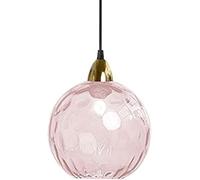 Vitrail De Style Nordique Abat-Jour Suspension éclairage, Diamètre Créatif 20cm/7.8in, Lustre De Décoration Simple, Mini Lampe Suspendue en Verre Soufflé à La Main, H