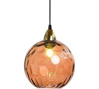 Vitrail De Style Nordique Abat-Jour Suspension éclairage, Diamètre Créatif 20cm/7.8in, Lustre De Décoration Simple, Mini Lampe Suspendue en Verre Soufflé à La Main, L