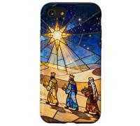 Vitrail des Rois Mages Look Étoile de la Nativité de Coque pour iPhone SE (2020) / 7/8