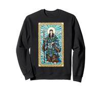 Vitrail Izanagi Mythologie Japonaise Dieu Boho Sweatshirt