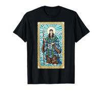 Vitrail Izanagi Mythologie Japonaise Dieu Boho T-Shirt