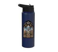 Vitrail Sainte Jeanne d'Arc Stainless Steel Insulated Water Bottle