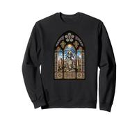 Vitrail Sainte Jeanne d'arc Sweatshirt