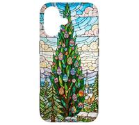 Vitrail Vintage Van Gogh Nuit étoilée Pâques Coque pour iPhone 17