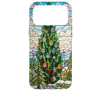 Vitrail Vintage Van Gogh Nuit étoilée Pâques Coque pour iPhone 17 Pro Max