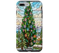 Vitrail Vintage Van Gogh Nuit étoilée Pâques Coque pour iPhone 7 Plus/8 Plus