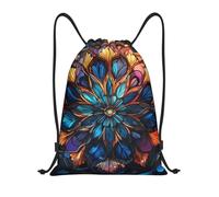 Vitraux Unisexe Sac À Cordon Grand Sac À Dos À Cordon Étanche Sacs De Sport Pour Natation Gymnastique Piscine