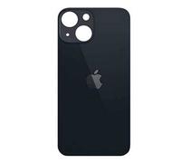 Vitre Arrière - Apple - Iphone 13 Mini - Noir - Adhésif Inclus - Gros Trou