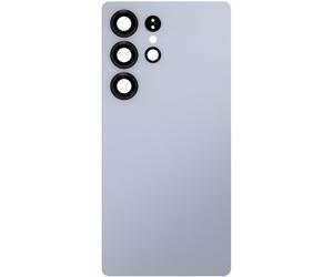 Vitre Arrière - AVIZAR - Samsung Galaxy S25 Ultra - Bleu - Remplacement - Étanchéité Restaurée