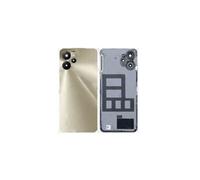 Vitre Arrière Cache Batterie Back Cover OR METALLISE POUR REALME 9I 5G