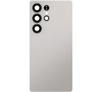 Vitre Arrière Cache Batterie pour Galaxy S25 Ultra Pièce de Remplacement Gris