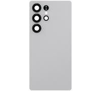 Vitre Arrière Cache Batterie pour Samsung Galaxy S25 Ultra Pièce de Remplacement Argent