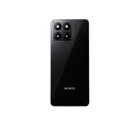 Vitre Arrière Compatible Honor 70 Lite avec Adhésif Intégré Noir