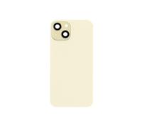 Clappio Vitre arrière Complète pour iPhone 15 Plus avec Beige