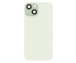 Vitre arrière Complète pour iPhone 15 Plus - AVIZAR - Vert - MagSafe - Remplacement de la coque arrière