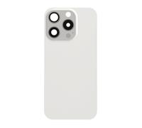 Vitre arrière Complète pour iPhone 15 Pro Max - AVIZAR - Blanc - MagSafe intégré