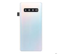 Vitre arrière de remplacement - AVIZAR - Samsung Galaxy S10 - Blanc - 18 g