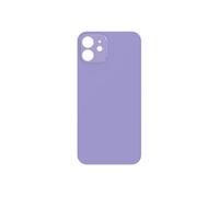 Clappio Vitre arrière de remplacement pour Apple iPhone 12 Lavande