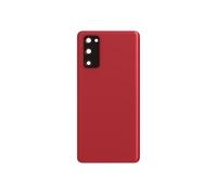 Vitre arrière de remplacement pour Samsung Galaxy S20 FE Rouge