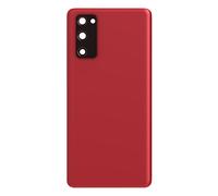 Vitre arrière de remplacement pour Samsung Galaxy S20 FE Rouge