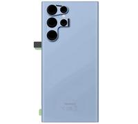 Vitre arrière de remplacement pour Samsung Galaxy S22 Ultra Bleu