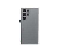 Clappio Vitre arrière de remplacement pour Samsung Galaxy S22 Ultra Gris