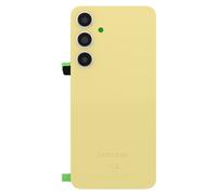 Vitre arrière de remplacement pour Samsung Galaxy S24 FE Jaune