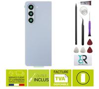 Vitre arrière inférieure bleue - Samsung Galaxy Z Fold 5 + Kit Outils