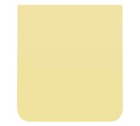 Vitre Arrière Inférieure pour Galaxy Z Flip 6 avec Adhésif Intégré Jaune