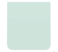 Vitre Arrière Inférieure pour Galaxy Z Flip 6 avec Adhésif Intégré Vert pâle