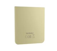 Vitre Arrière Inférieure pour Samsung Galaxy Z Flip 4 Samsung Jaune