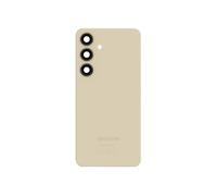 Samsung Vitre arrière Original pour Samsung Galaxy S24 Beige