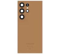 Vitre arrière Original pour Samsung Galaxy S24 Ultra Samsung Rose champagne