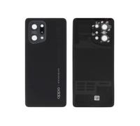 Vitre Arrière - Originale - Oppo Find X5 - Noire - Cache Batterie - Qualité Supérieure