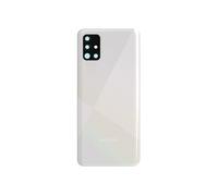 Vitre Arrière pour Galaxy A51 Original Service Pack Samsung Blanc
