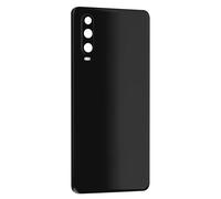 Vitre Arrière pour Huawei P30 avec Lentille Caméra Clappio Noir