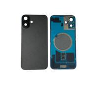 Vitre Arrière pour iPhone 16 Plus Noir avec Support et NFC