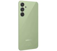 Vitre Arrière pour Samsung A54 5G avec Lentille Caméra Original Vert Citron