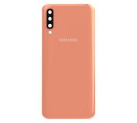 Samsung Vitre arrière pour Samsung Galaxy A50 Original Service Pack Corail