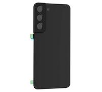 Clappio, pièce détachée couvercle de batterie pour Samsung Galaxy S22 avec lentille de caméra, noir