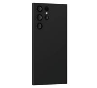 Vitre Arrière pour Samsung Galaxy S22 Ultra avec Adhésif Intégré Noir