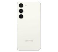Vitre Arrière pour Samsung Galaxy S23 avec Lentille Caméra Original Crème