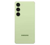 Vitre Arrière pour Samsung Galaxy S23 avec Lentille Caméra Original Vert Citron