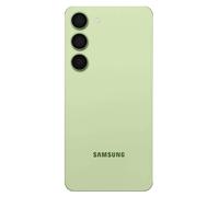 Vitre Arrière pour Samsung Galaxy S23 avec Lentille Caméra Original Vert Citron