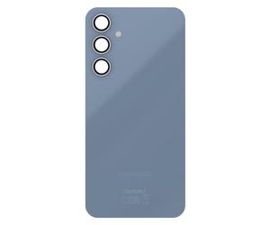 Vitre Arrière pour Samsung Galaxy S23 FE avec Lentille Caméra Original Bleu clair