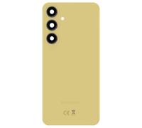 Vitre arrière pour Samsung Galaxy S24 FE Original Service Pack Samsung Jaune