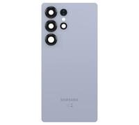 Samsung Vitre arrière pour Samsung Galaxy S25 Ultra Original Service Pack Bleu